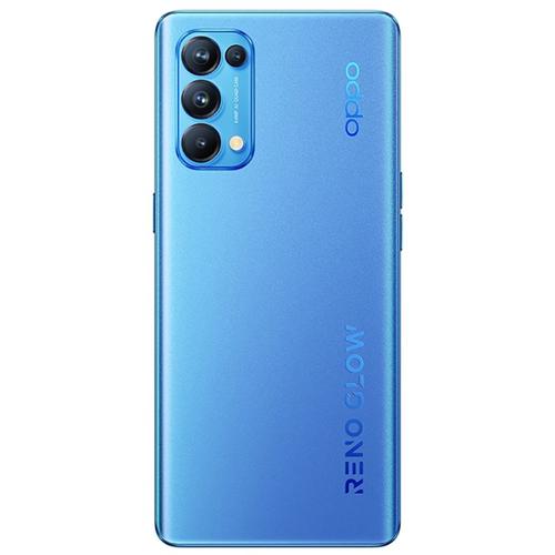 二手9成新opporeno5pro5g极光蓝8g128g全网通安卓手机655英寸屏电信